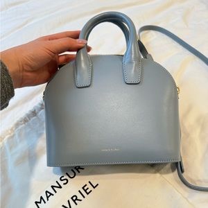 Mansur Gavriel Blue Bag